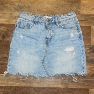 Zara Denim Mini Skirt size M